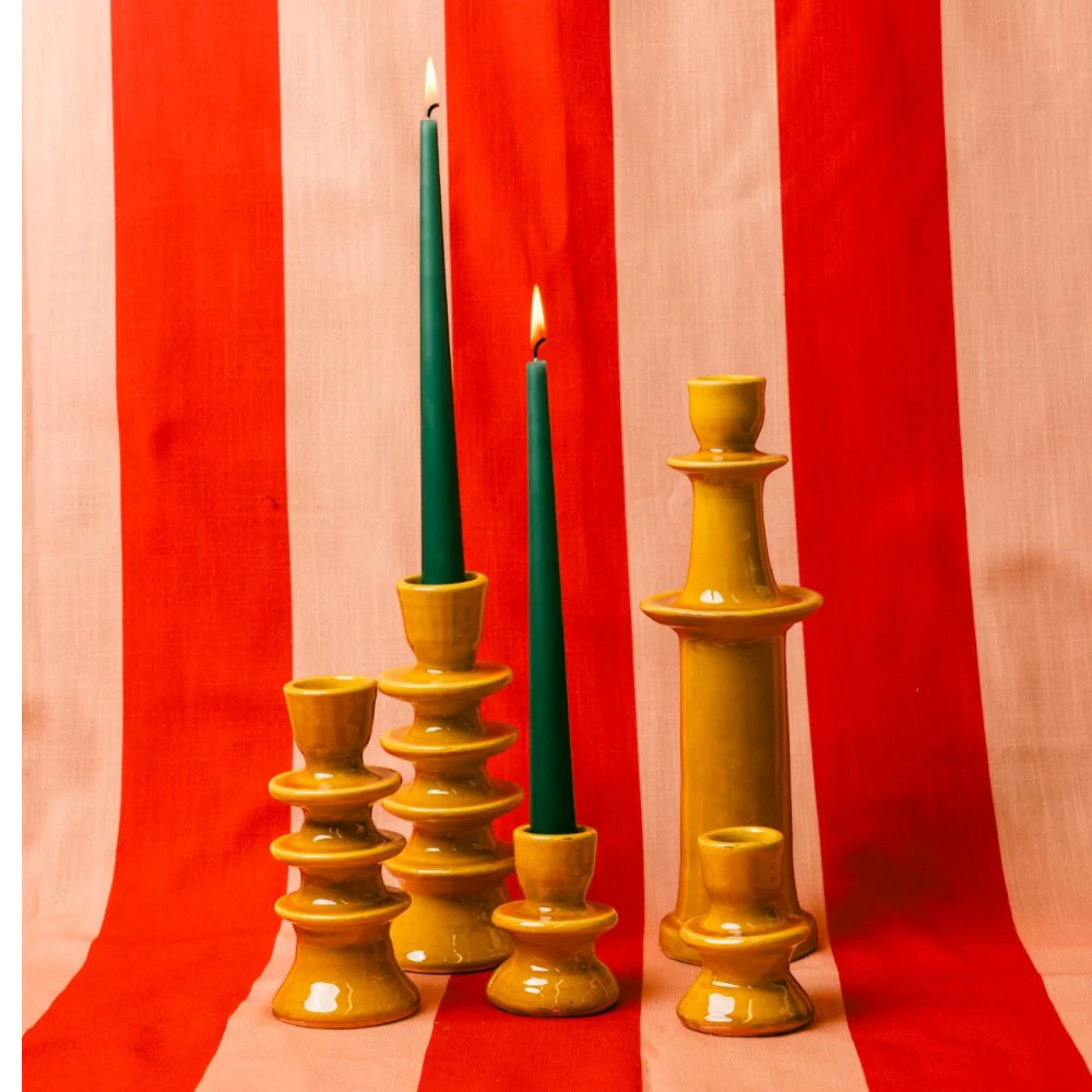 Large Ceramic Candlestick - Image 18