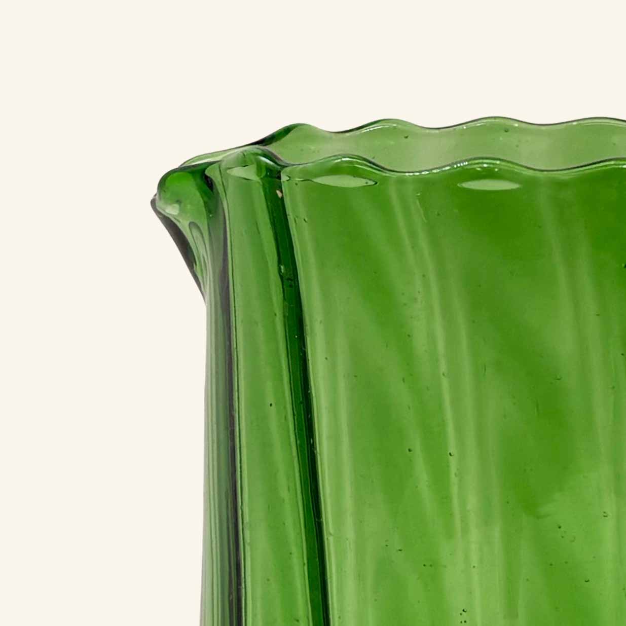 Moroccan Fluted Glass Pitcher - Image 6