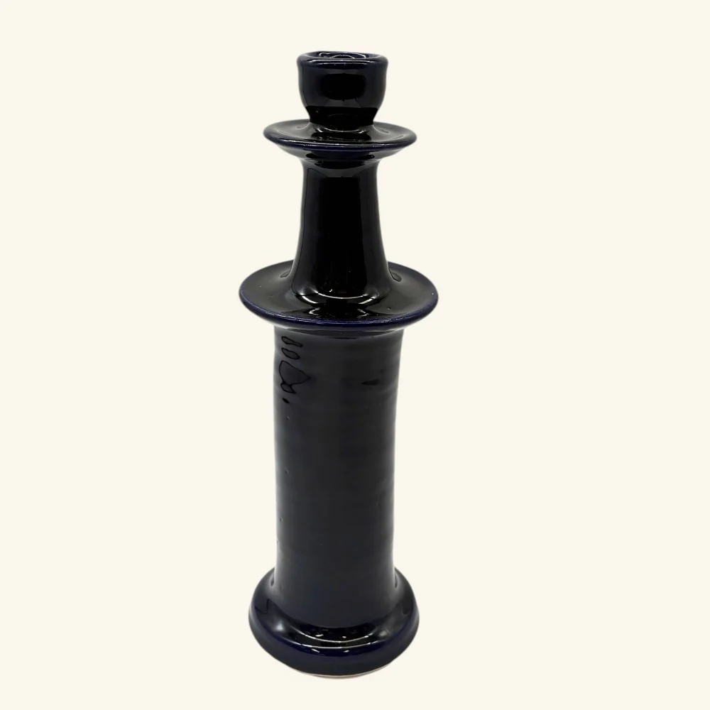 Tall Ceramic Candlestick - Image 5